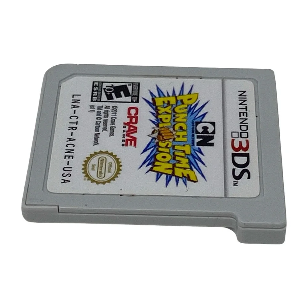 Cartoon Network Punch Time Explosion Nintendo 3DS Game Cartridge CTR-ACNE-USA